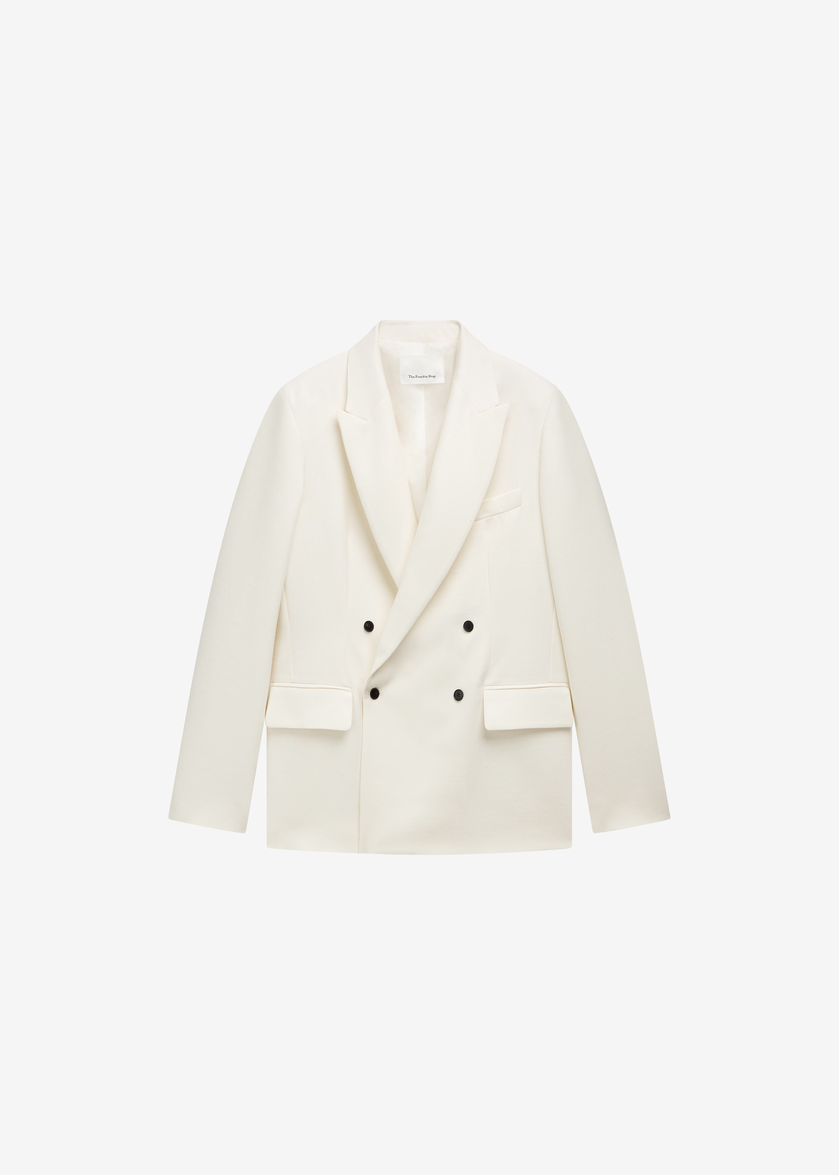 Newark Double Breasted Blazer - Ivory