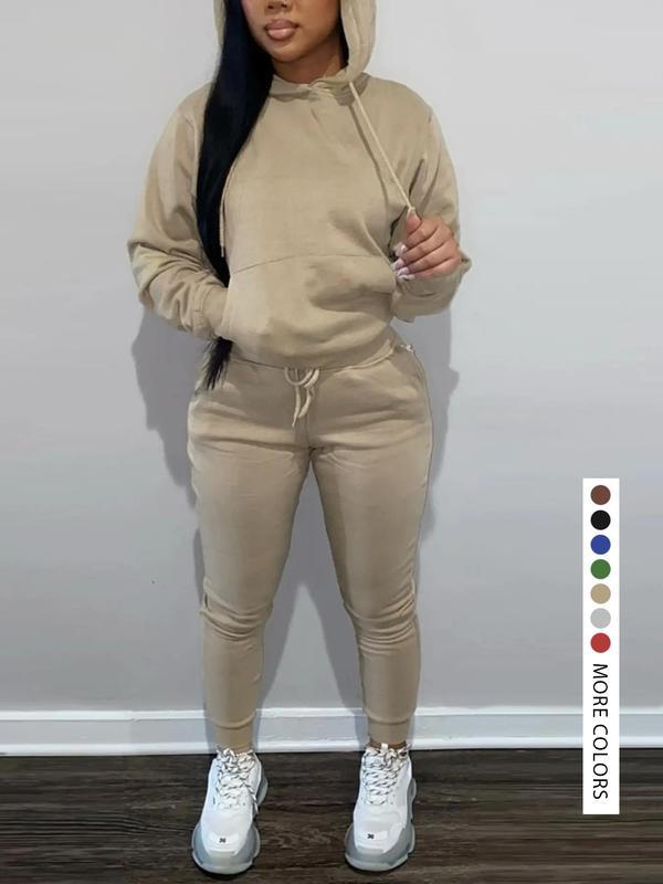 Women's Hoodie and Jogger Pants Set (2 PCS)