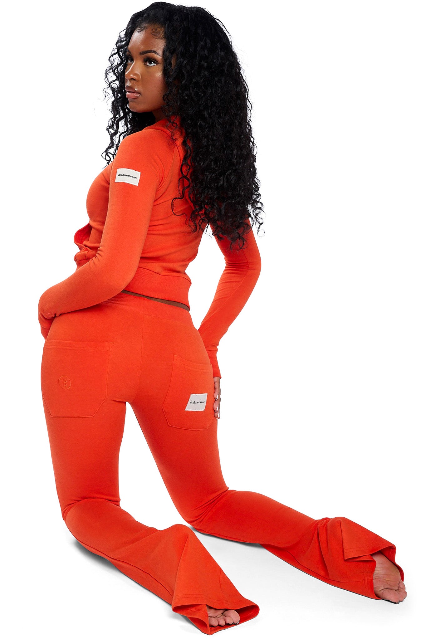 BODY KNITWEAR PANTS (PUMPKIN SPICE)