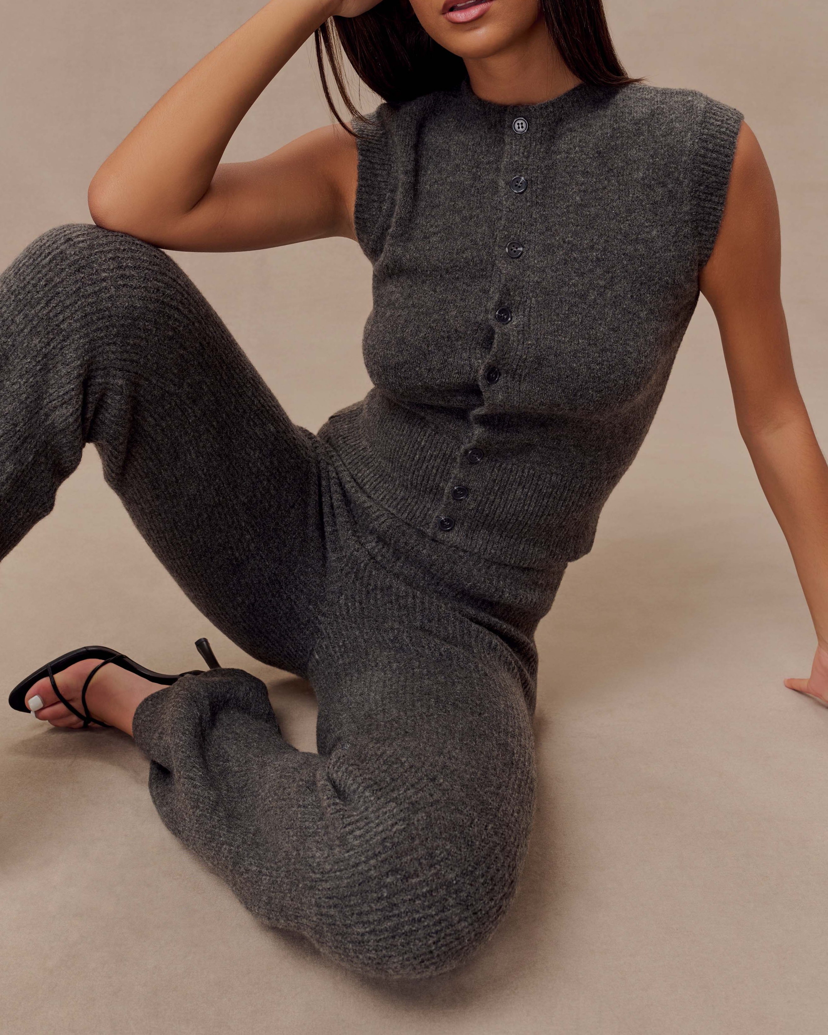 Marle Straight Leg Knit Pant