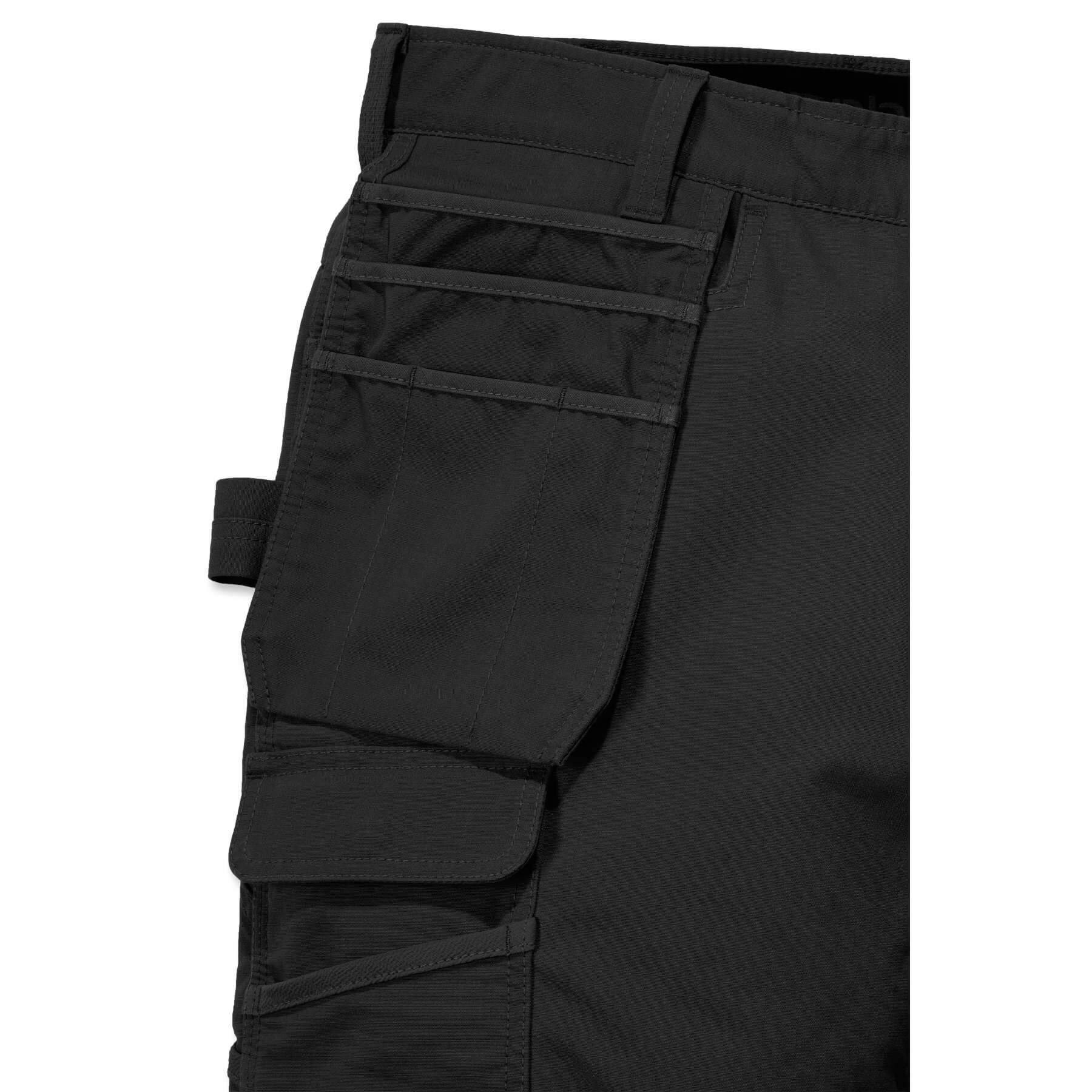 CHT Steel Relaxed Fit Double Front Multi-Pocket Cargo Trousers 103337 Brown