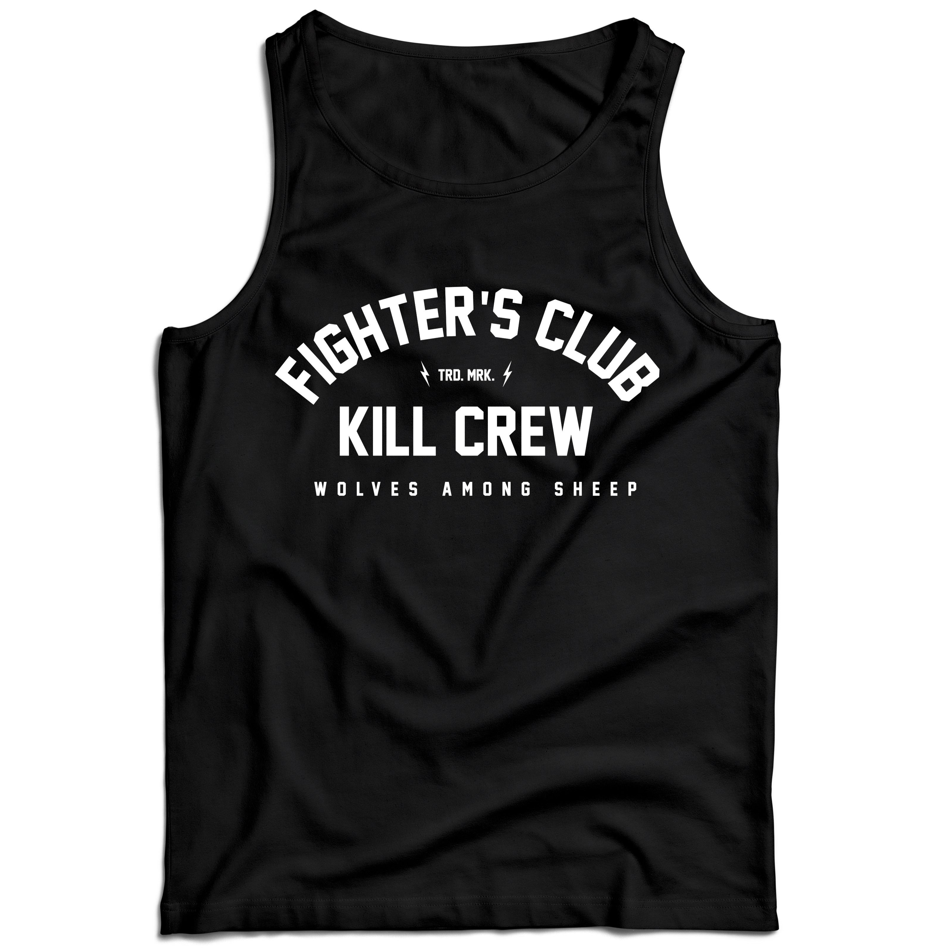 FIGHTER'S CLUB TANK TOP - BLACK