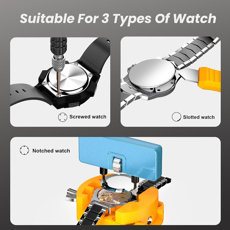 🕰️ 50% OFF! 🔧 Professional Watch Repair Tool Kit – 13-in-1, Precision Tools & Perfect for Watch & Eyeglass Repair 🛠️