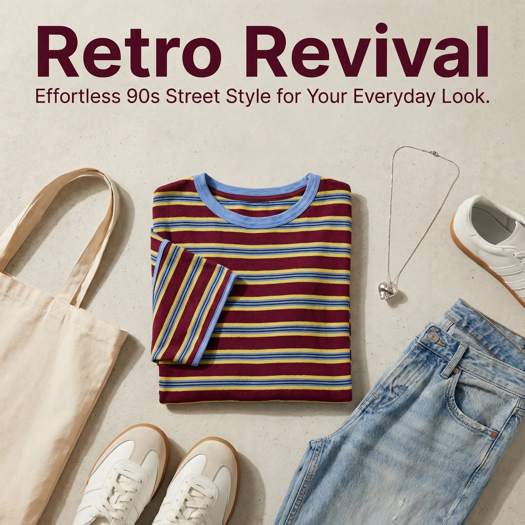 🎨🎨🎨Women's Striped Oversized Crewneck T-Shirt