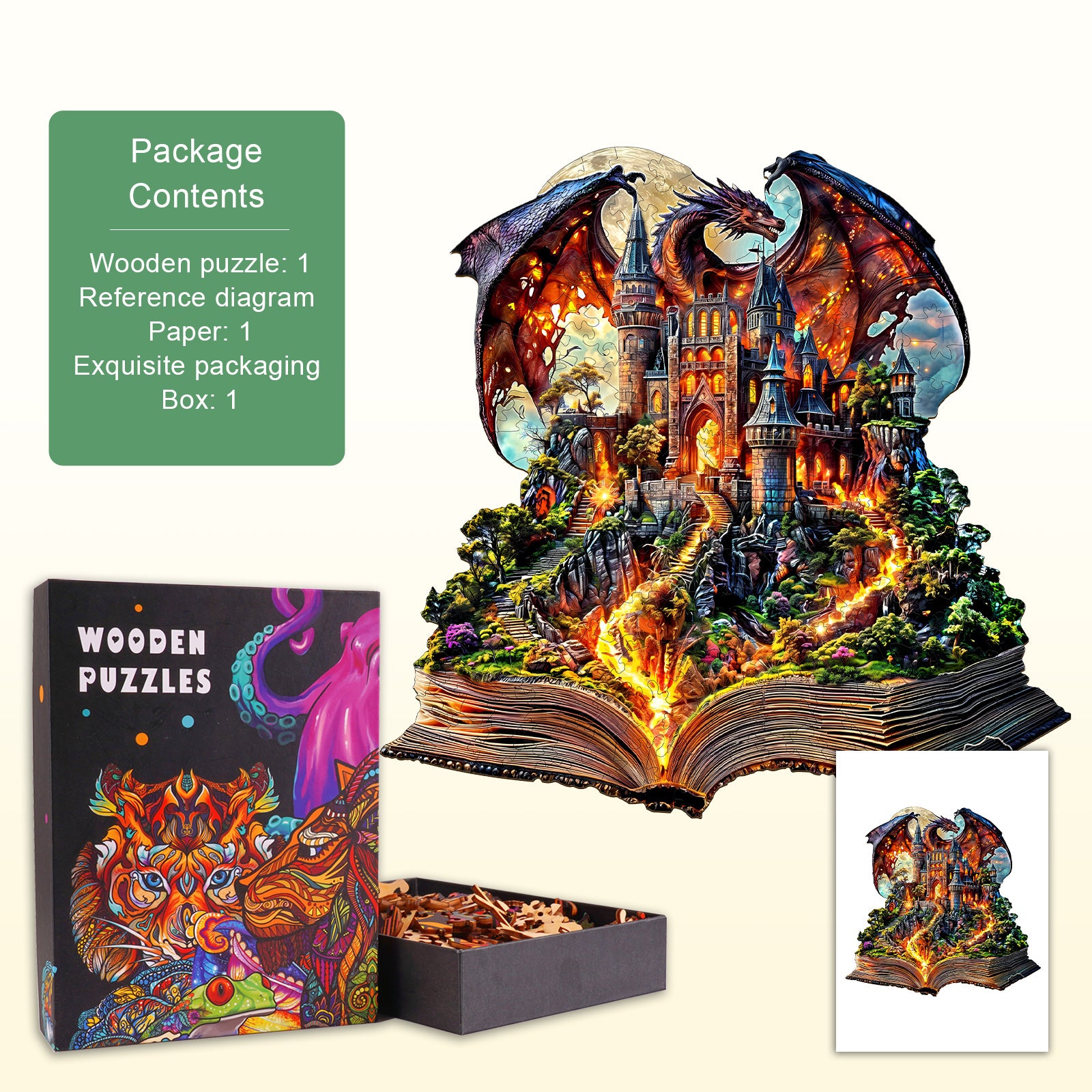 Epic Tale Wooden Jigsaw Puzzle