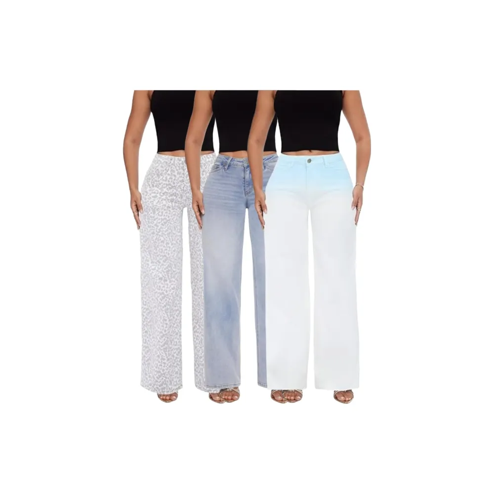 Mid-low Rise Baggy Jeans