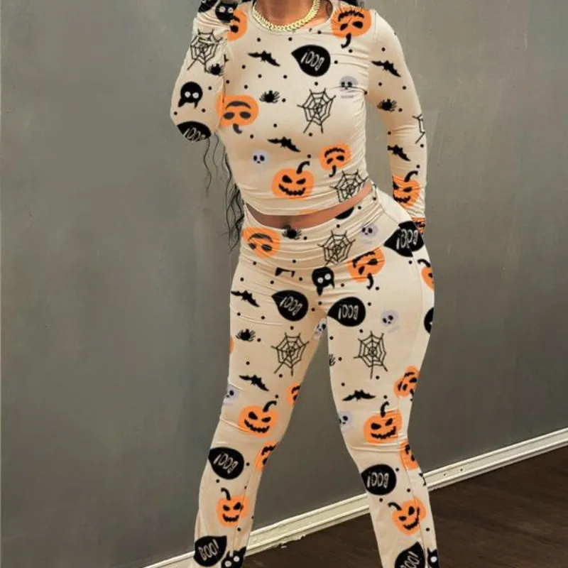 Women Halloween Two Piece