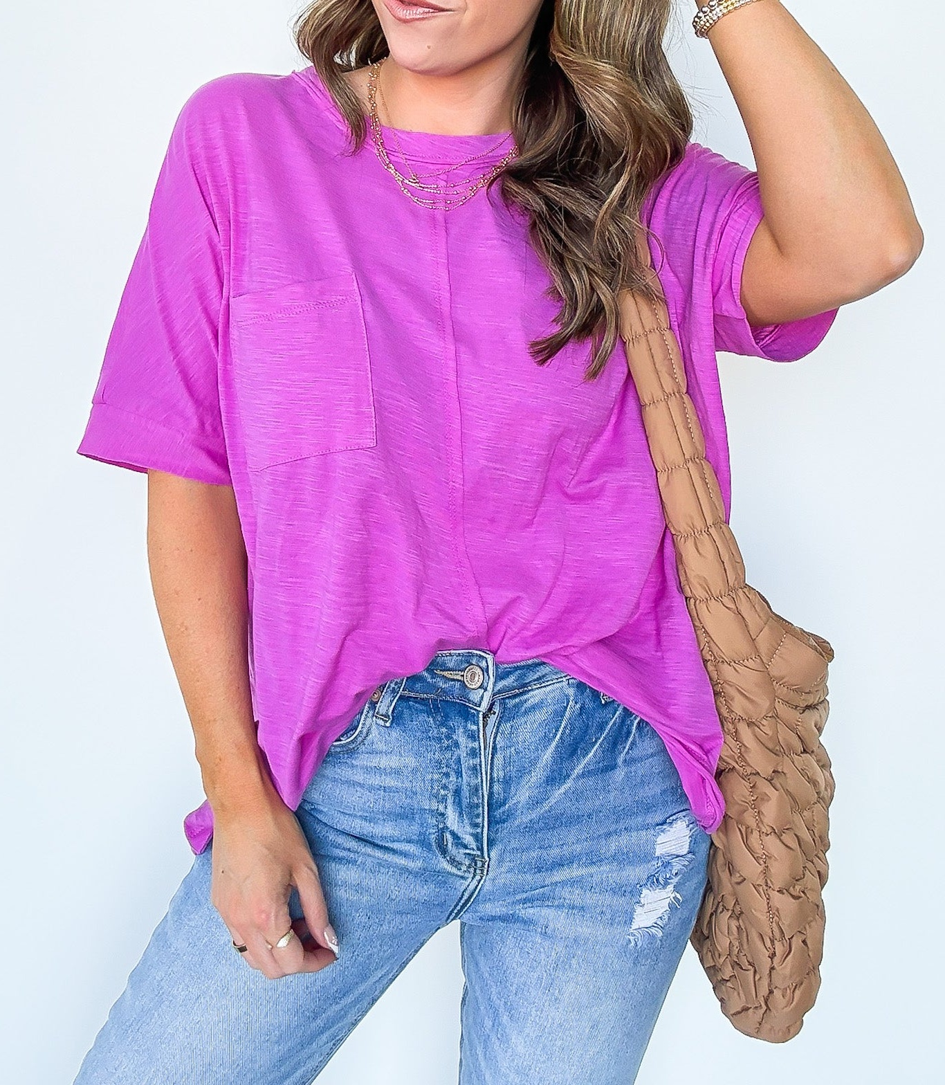 Live in Comfort Relaxed Pocket Tee