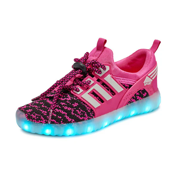 New Children LED Shoes for Boys Girls