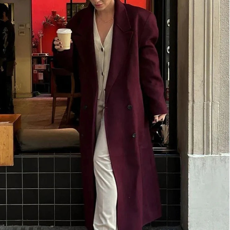 EMILIE | Manteau Chic En Laine