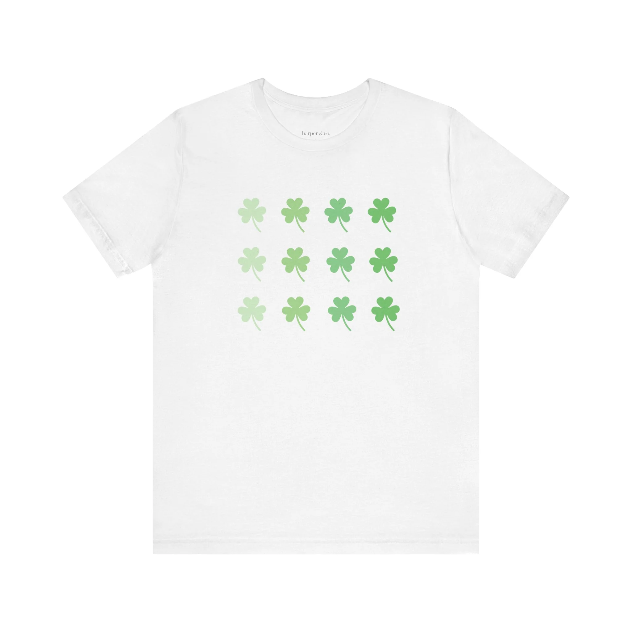 Clover Grid Unisex Jersey Short Sleeve Tee