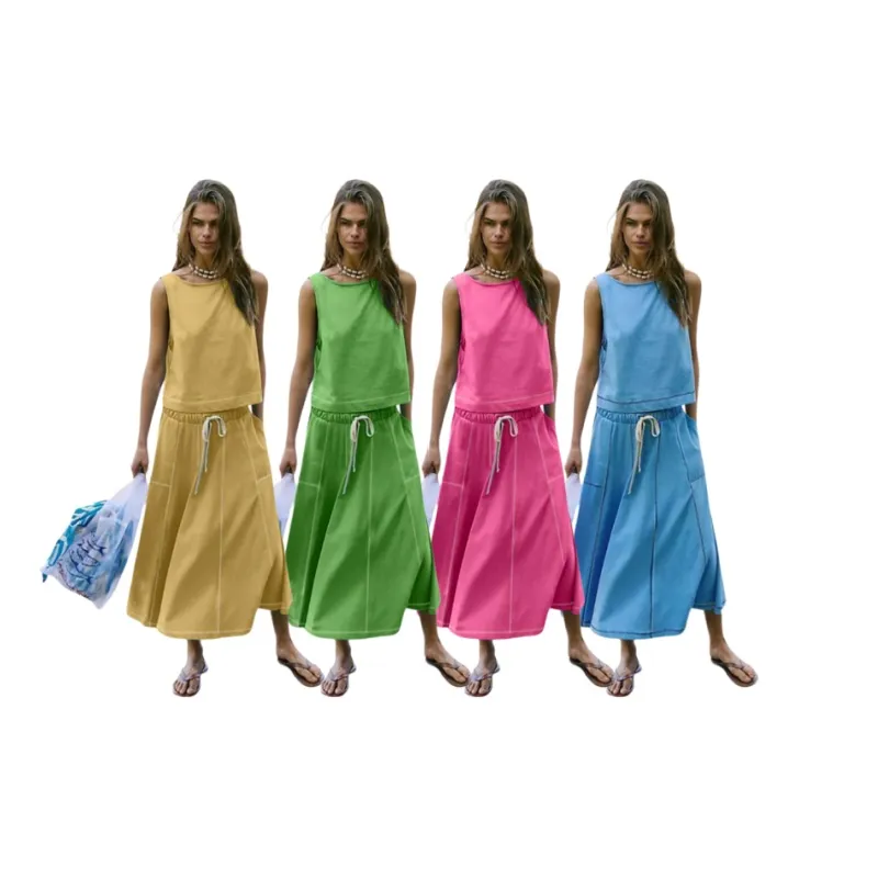 Women's Two Piece Skirt Set (Just $3 Each!)