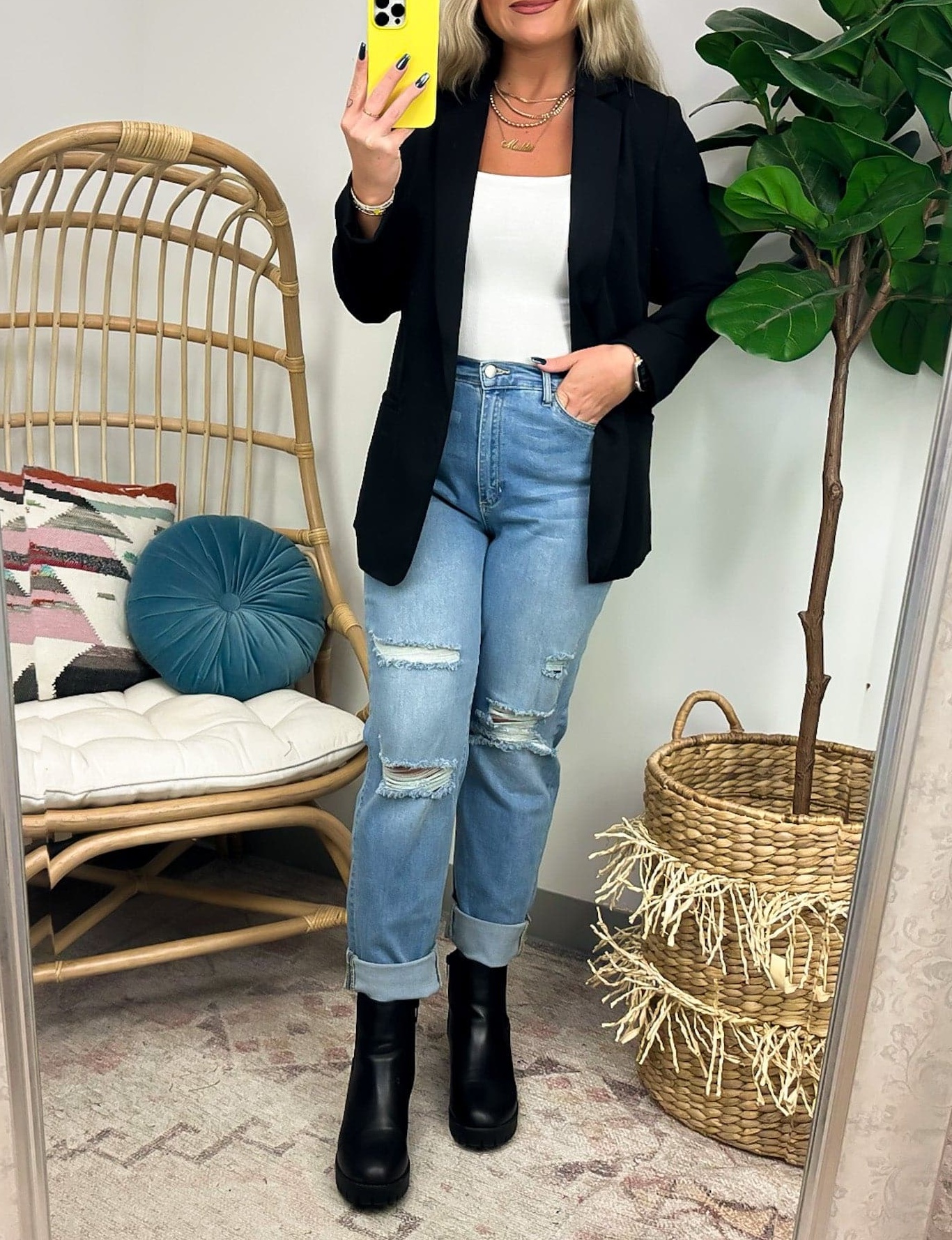 Officially Impressive Long Sleeve Classic Blazer