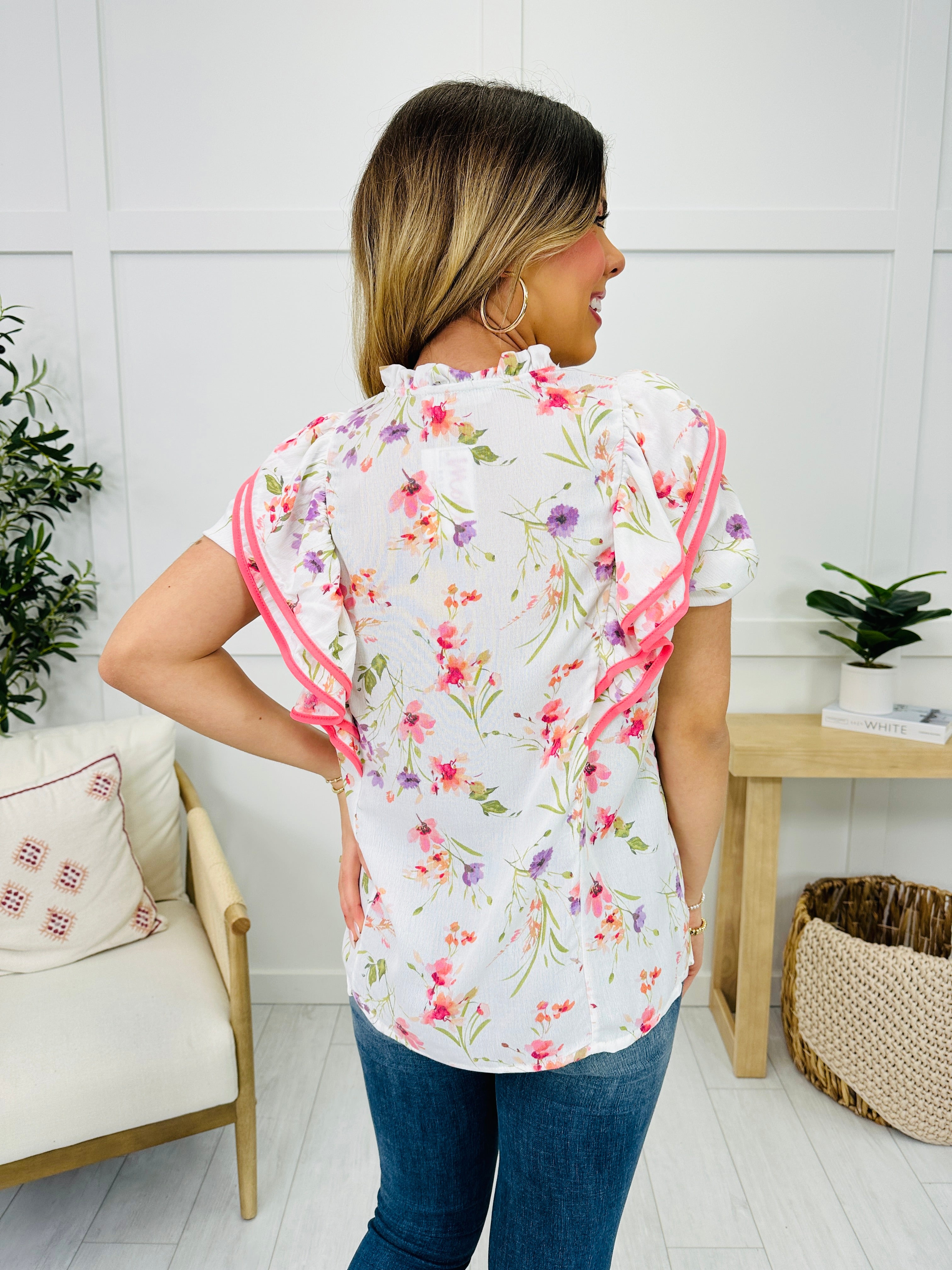 Fearlessly Flaunting Florals Top