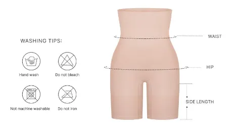 Seamless High Waisted Sculpting Shorts Women Body Shaper