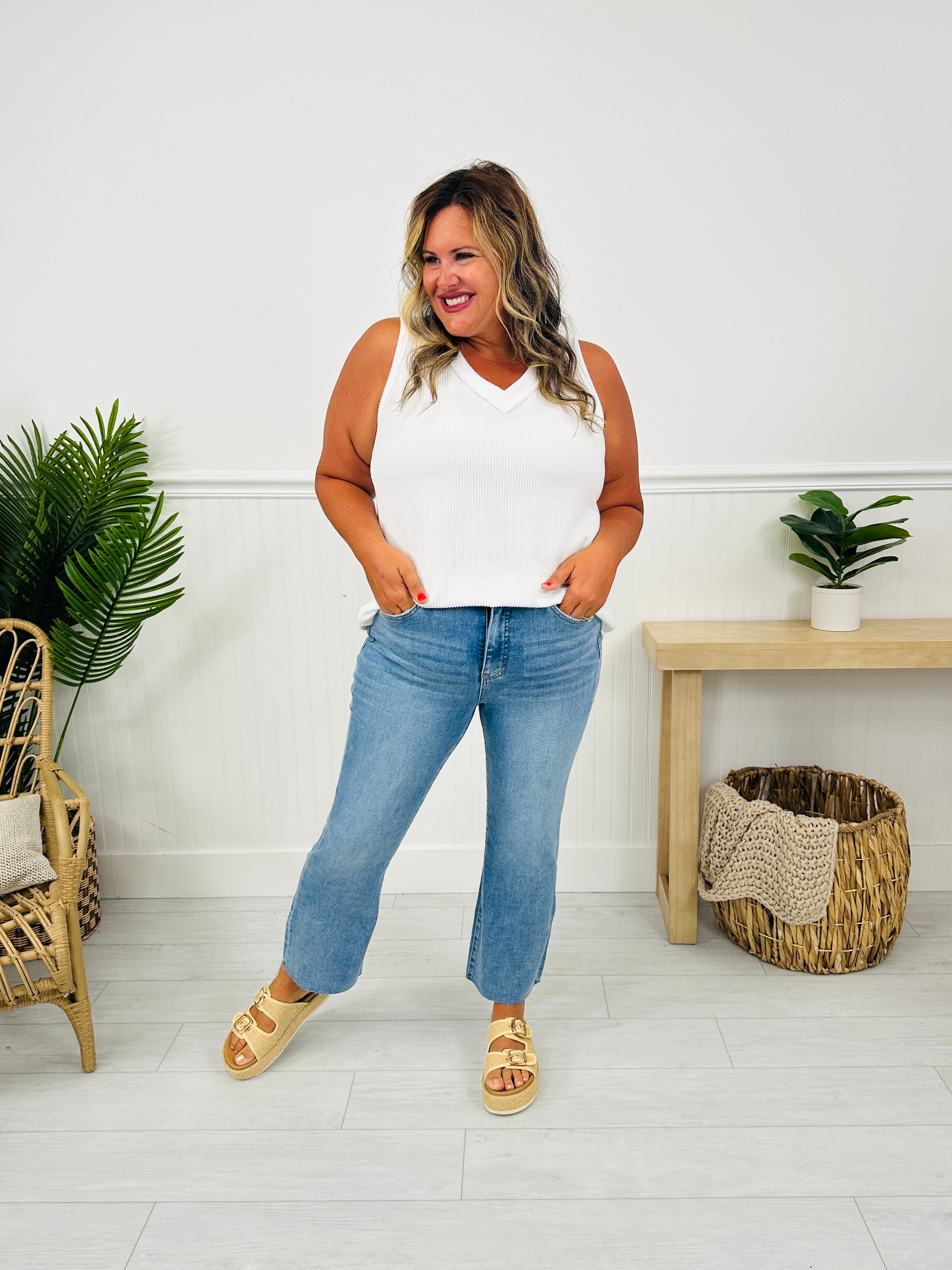 All I Need Tummy Control Butt Lifting Kick Flare Jeans