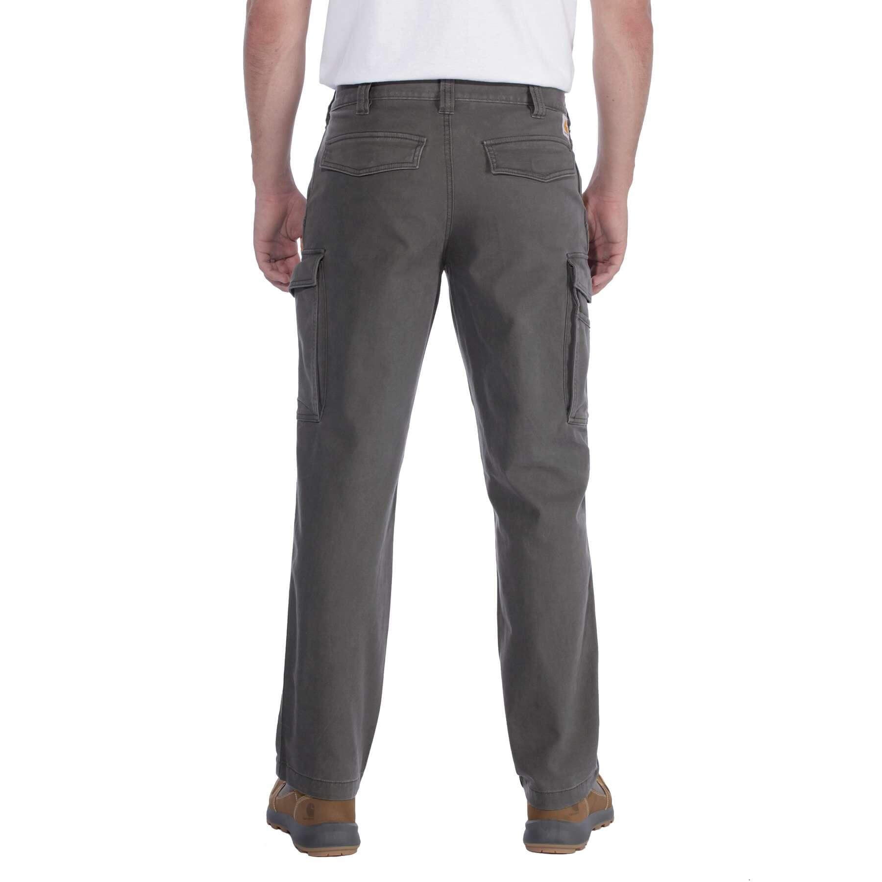 CHT Rugged Flex Relaxed Fit Stretch Canvas Rigby Cargo Trousers 103574