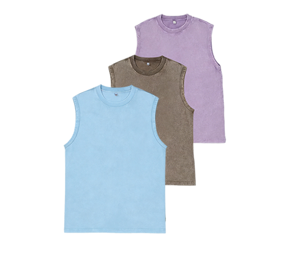 Vintage Acid Wash Muscle Tank