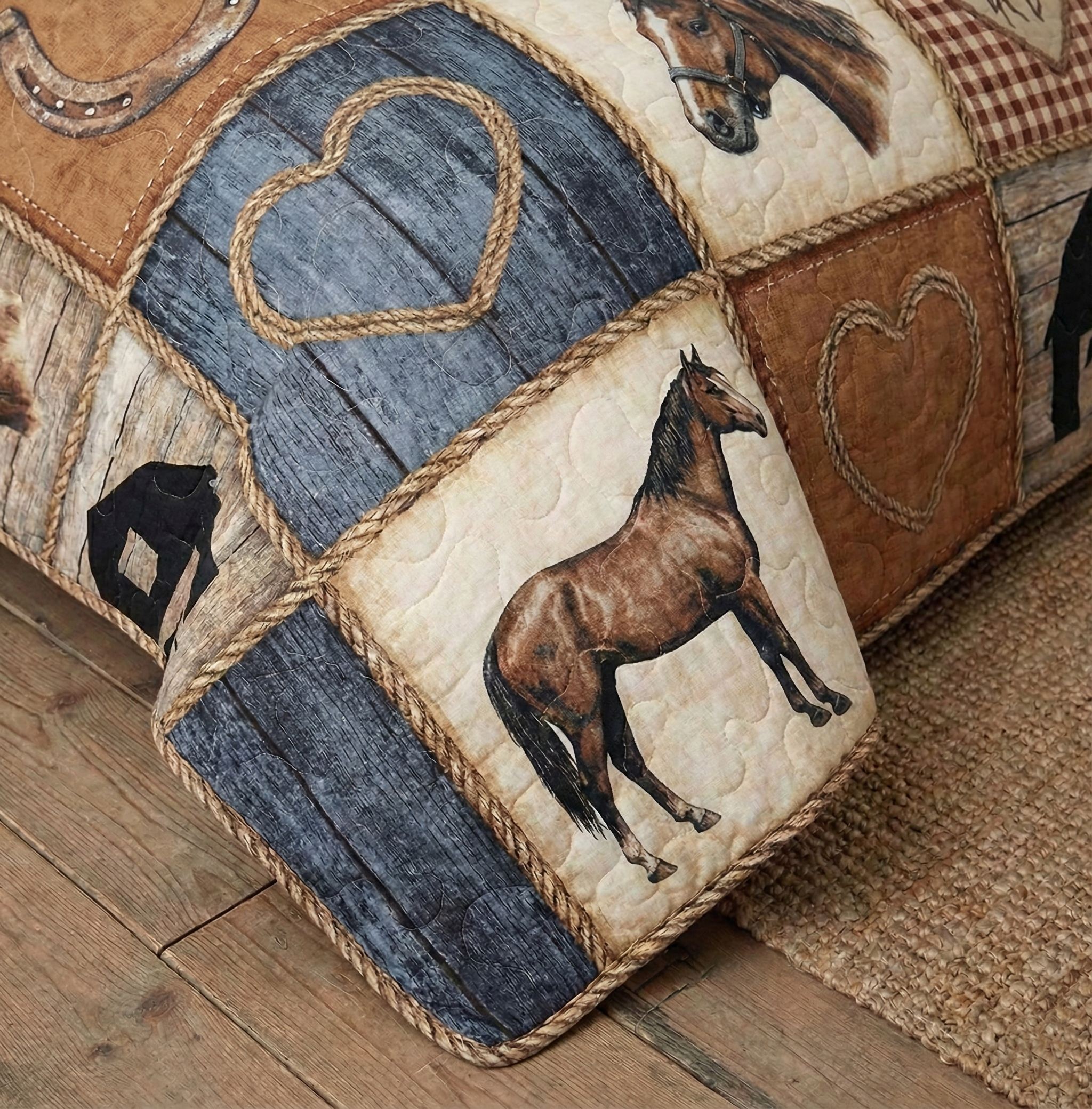 Farm Life 3-Piece Quilted Bedding Set GFTOTG2937