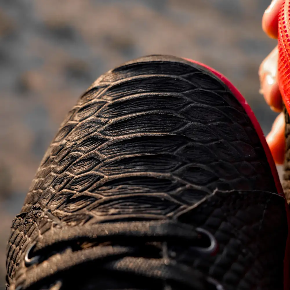 Matte Black Python Leather Shoes