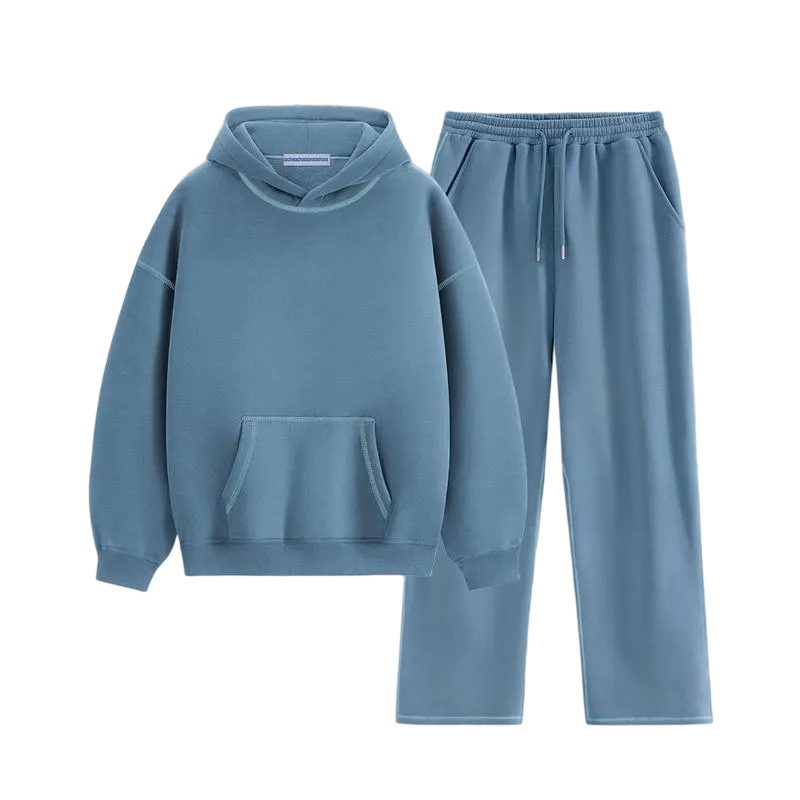 2 Piece Outfits Lounge Hoodie Sweatsuit Sets Unisex