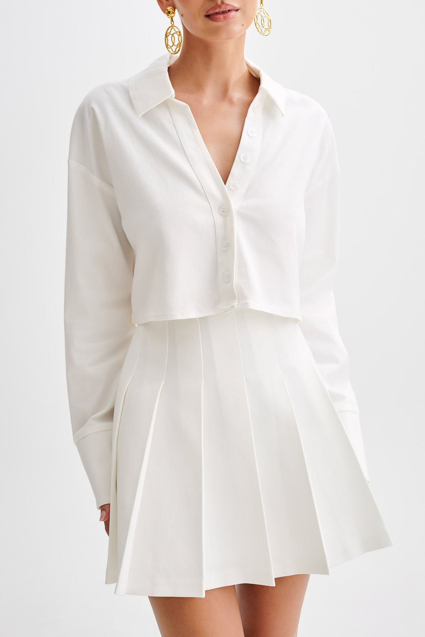 Cotton Button Up Shirt