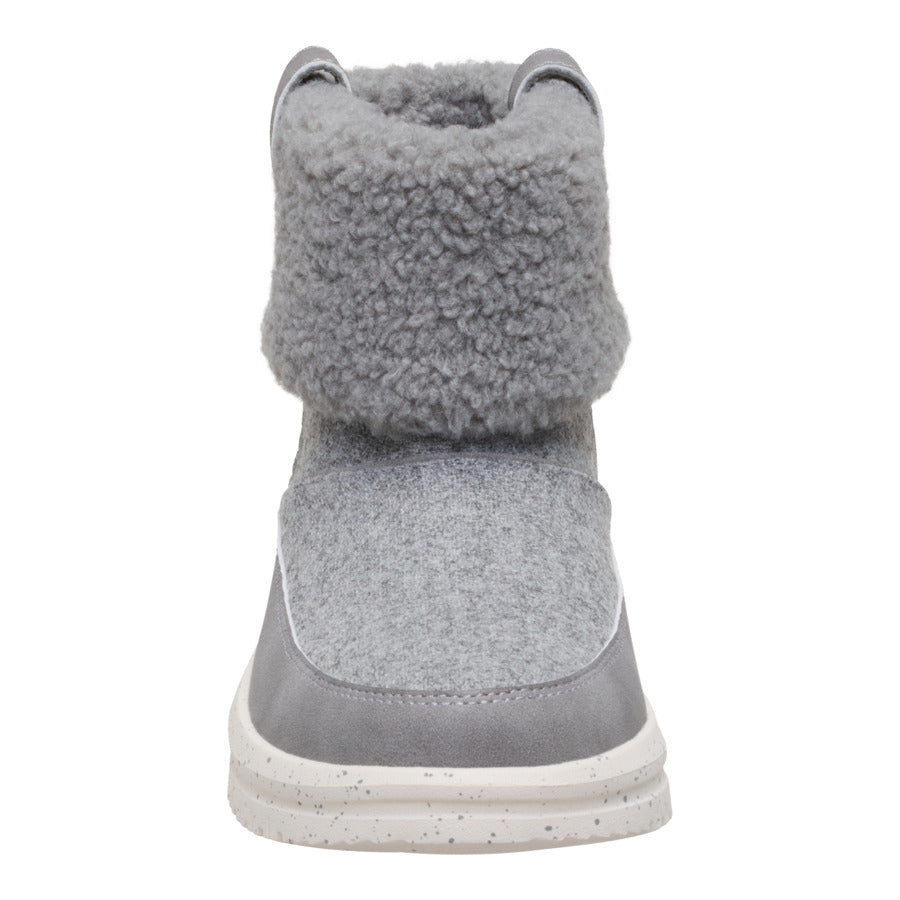 Camden Cuff Wool Cozy - Grey