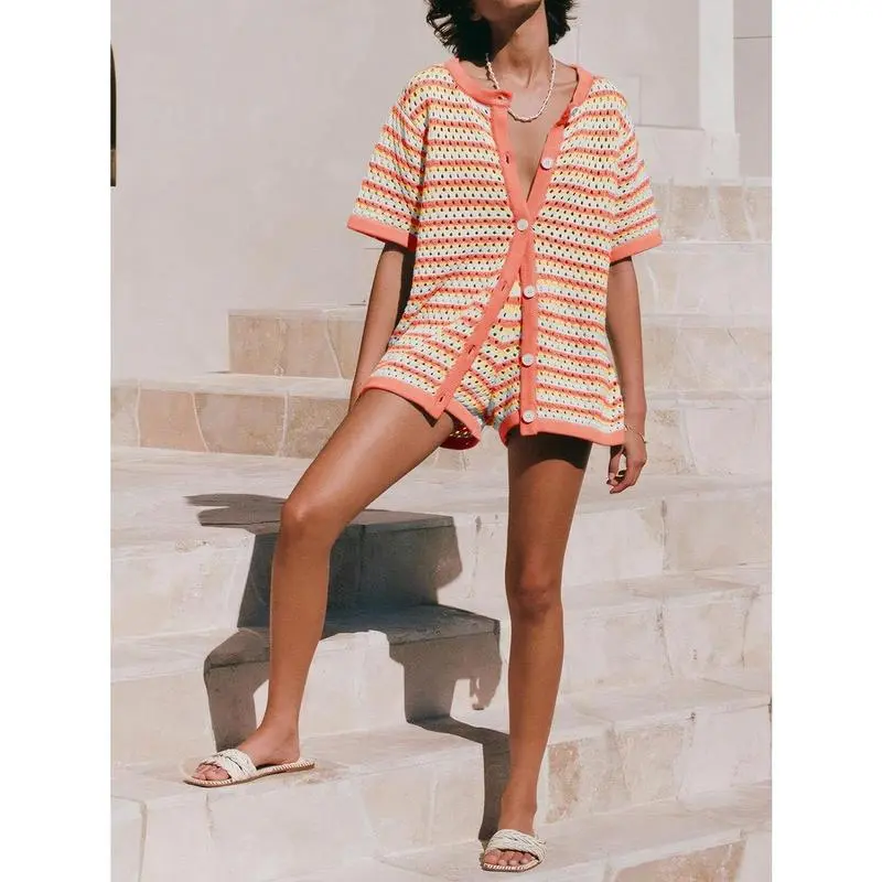 Womens Crochet Swimsuit Coverup