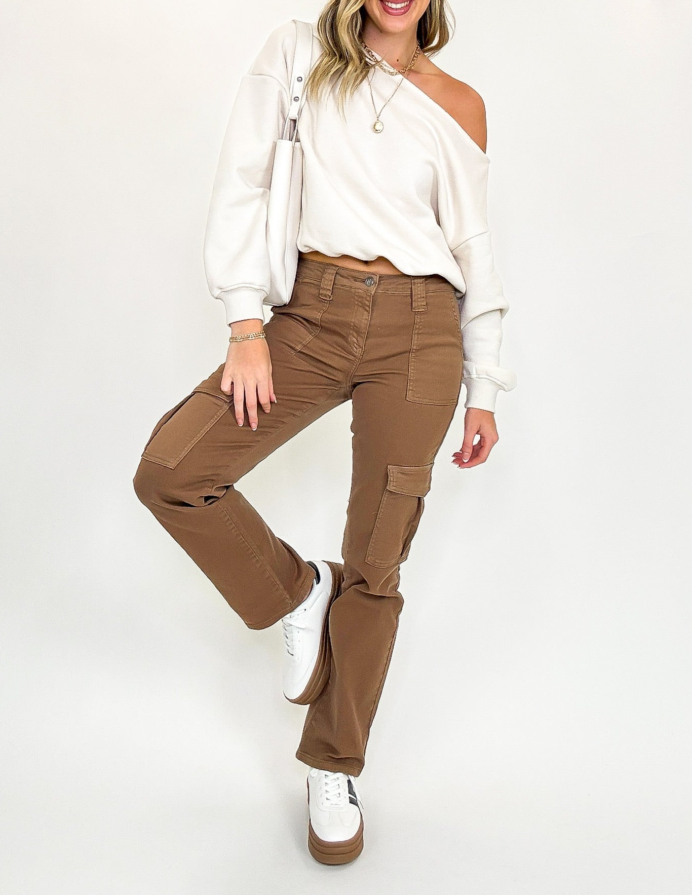 Neutral Ground Straight Cargo Pants