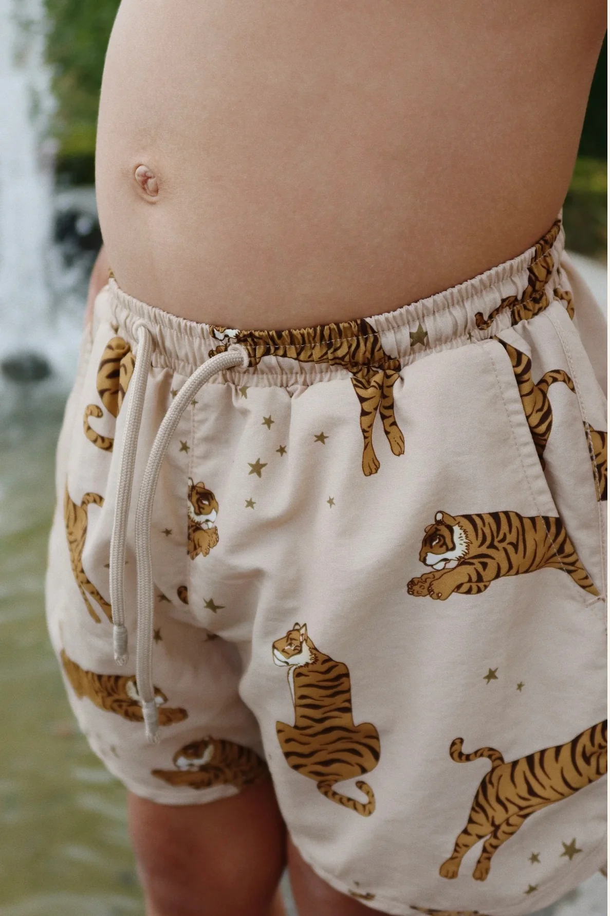 asnou swim shorts - tiger