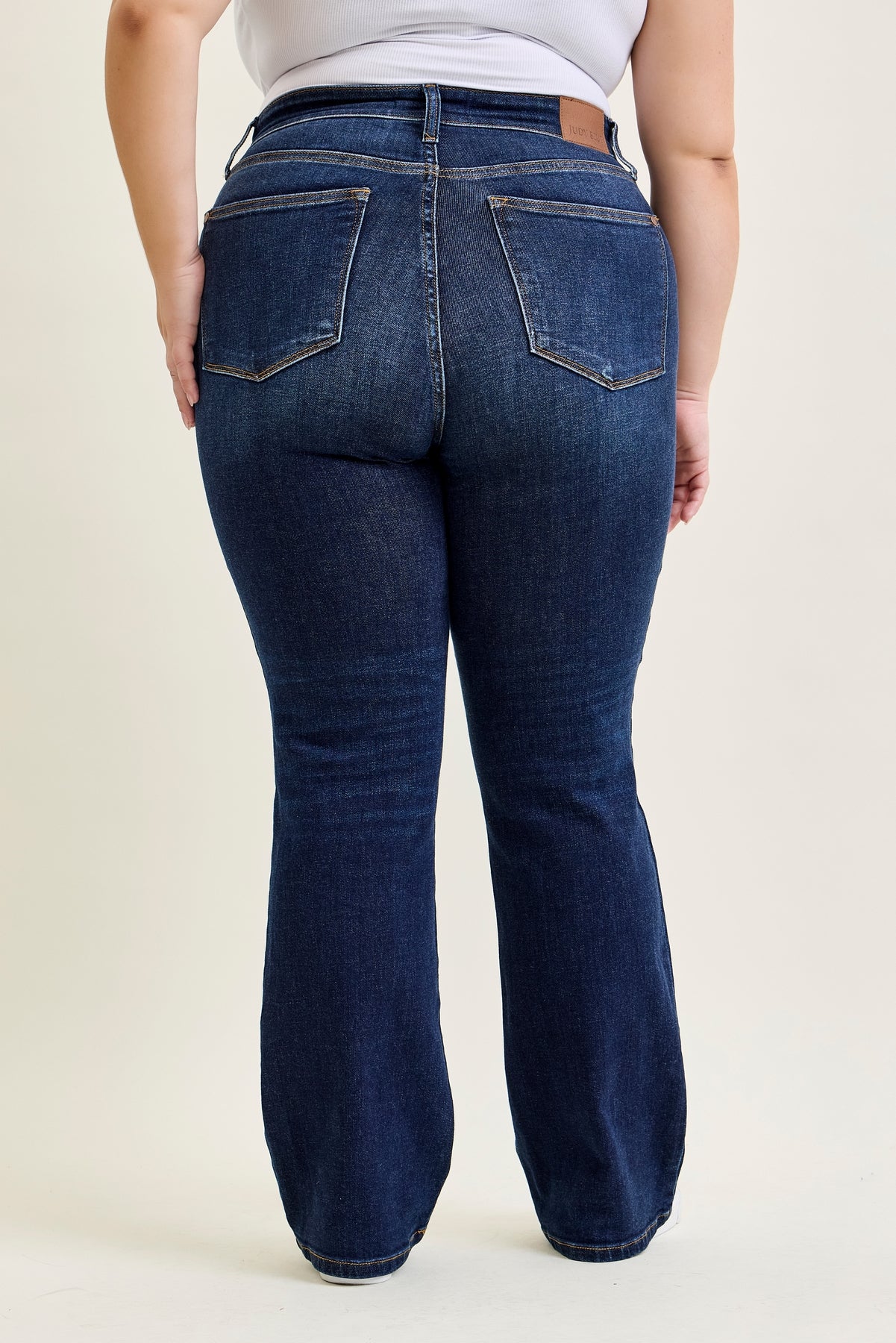 Daisy Dark Dream Mid Rise Bootcut - PLUS