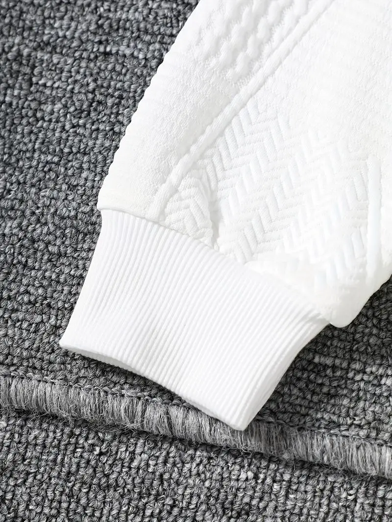 Boys' Autumn/Winter Casual Crown Sweatshirt & Pants Set