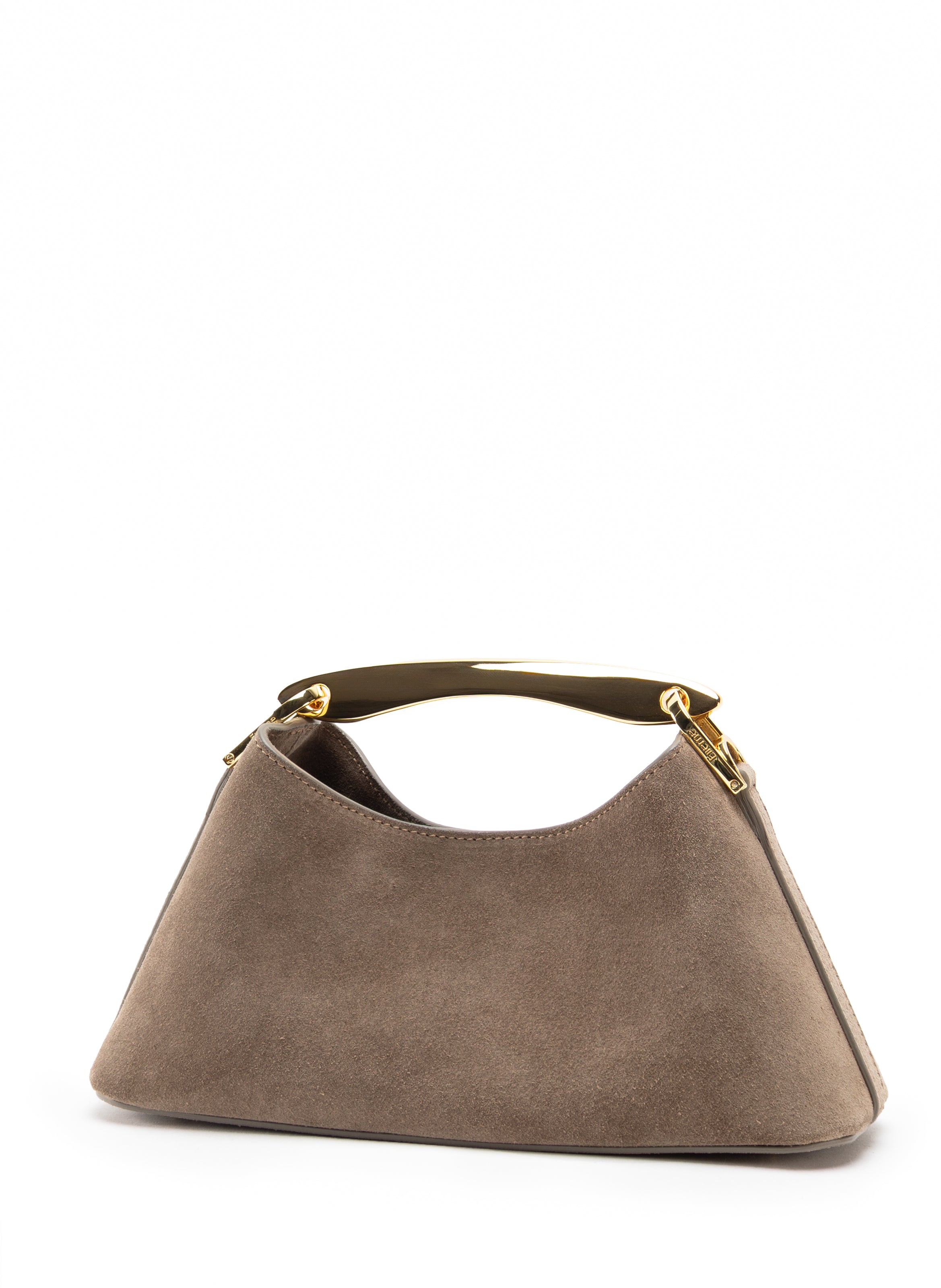 Mini Boomerang Suede Taupe Clearance Sale 85%OFF