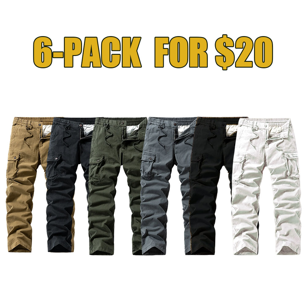 Vintage Washed Tapered Work Pants – Classic Everyday Fit