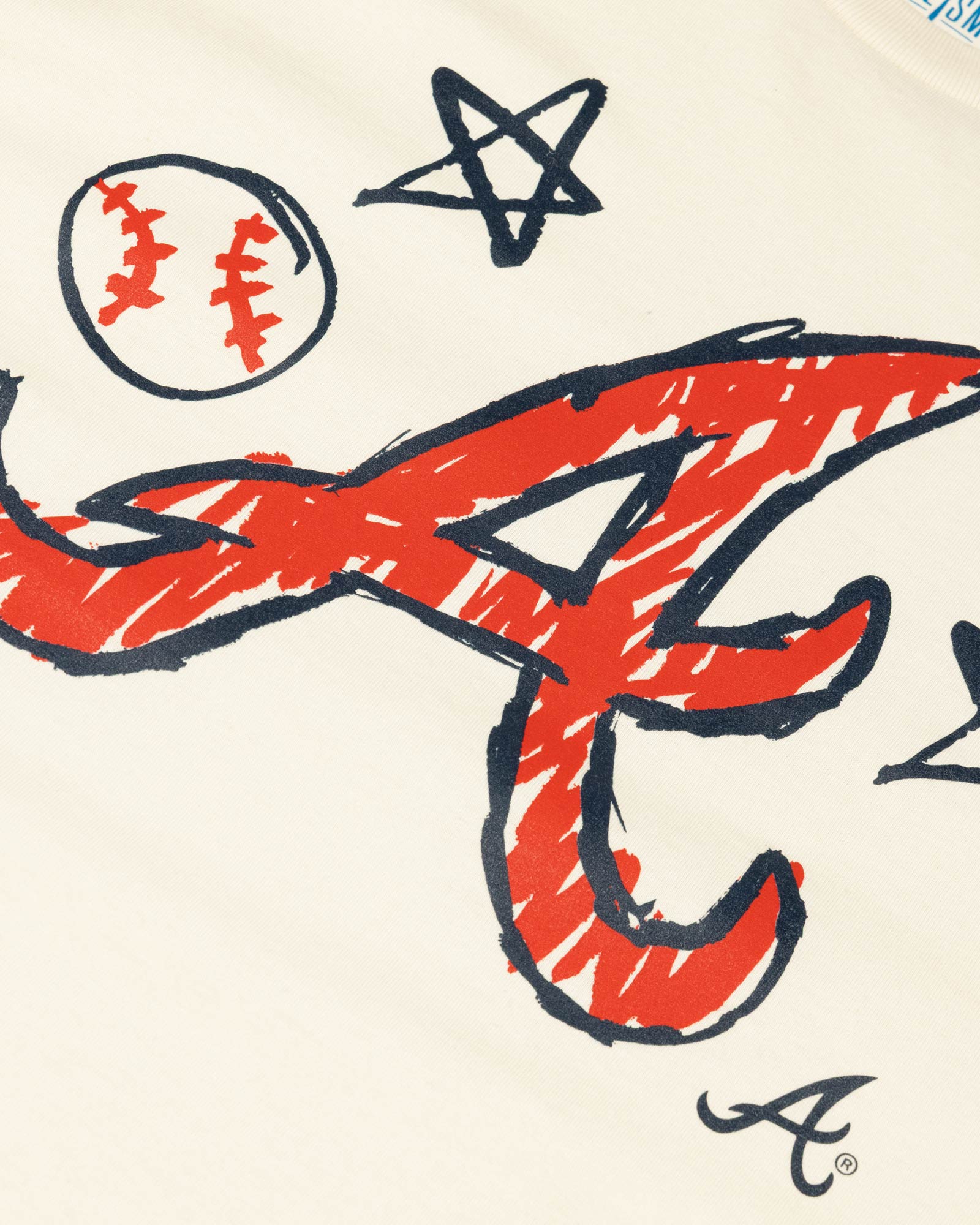 Crayon Series Youth T-Shirt - Atlanta Braves