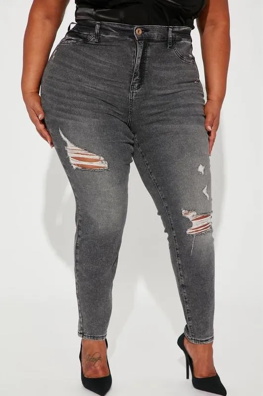 Tall Living Life High Stretch Skinny Jeans