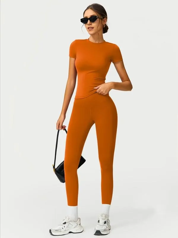 Women Quick Dry Yoga Set Workout Sportswear