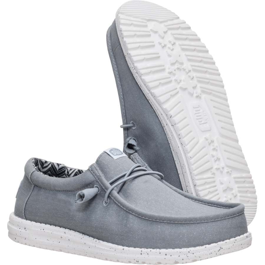 Wally Stretch Canvas - Light Grey