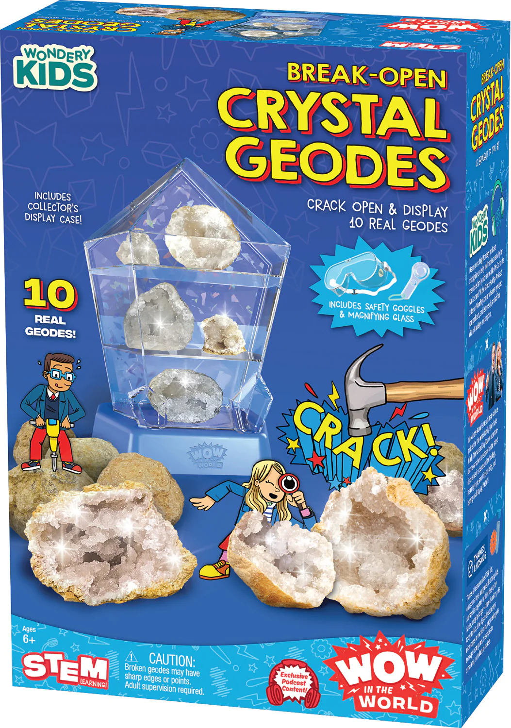Break-Open Crystal Geodes