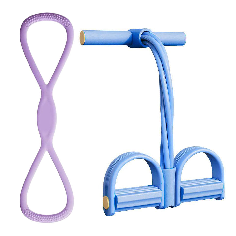 ✨2025 Hot Sale-Buy 2 Get 1 Free!!!🔥32 Fitness Resistance Bands-4 Tube Pedal Ankle Puller