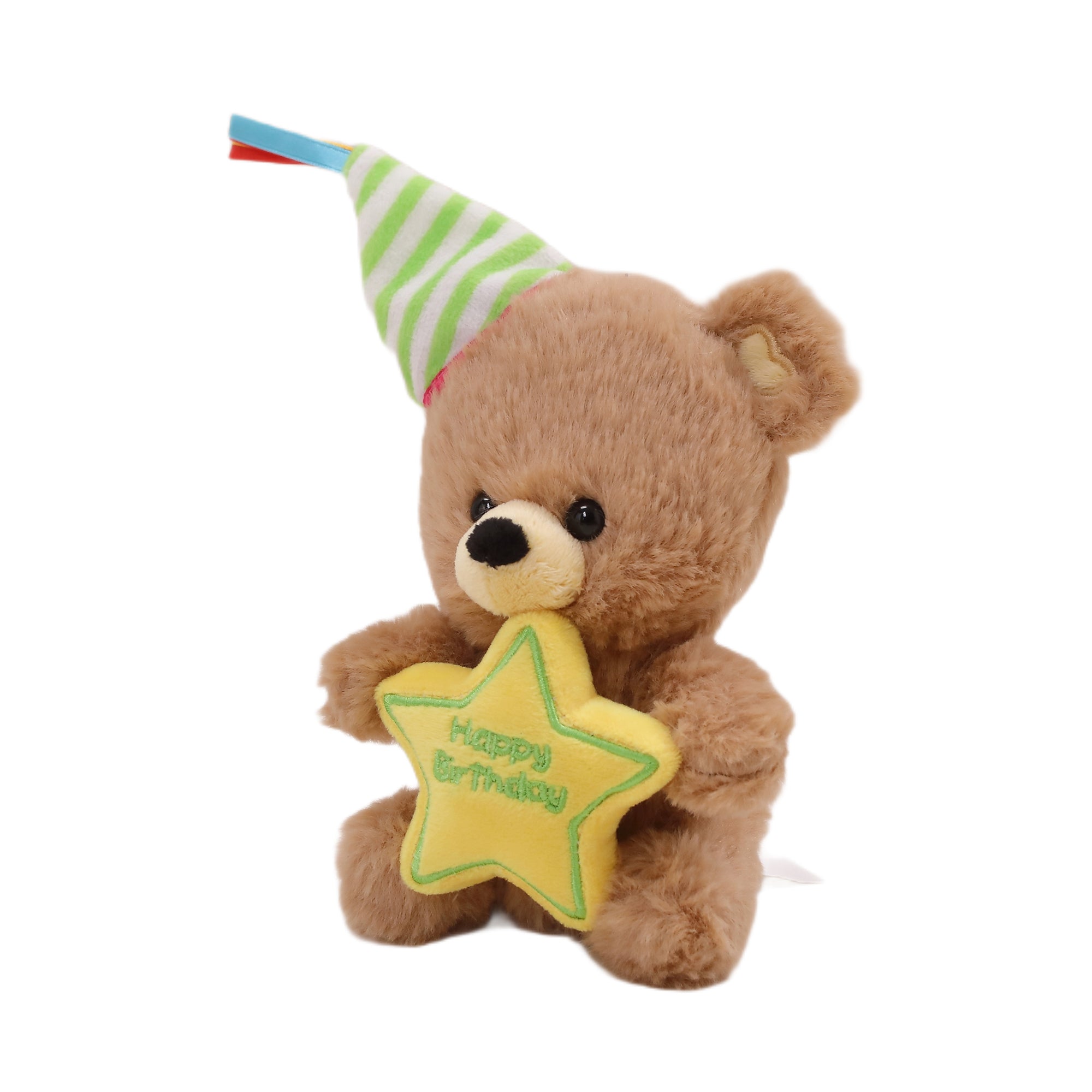 Birthday Star Bear with Hat 8inch