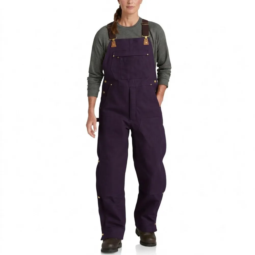 💥Last Day💥Promotion ! Women Denim Bib Overalls, Workwear with Adjustable Straps and Convenient Tool Pockets