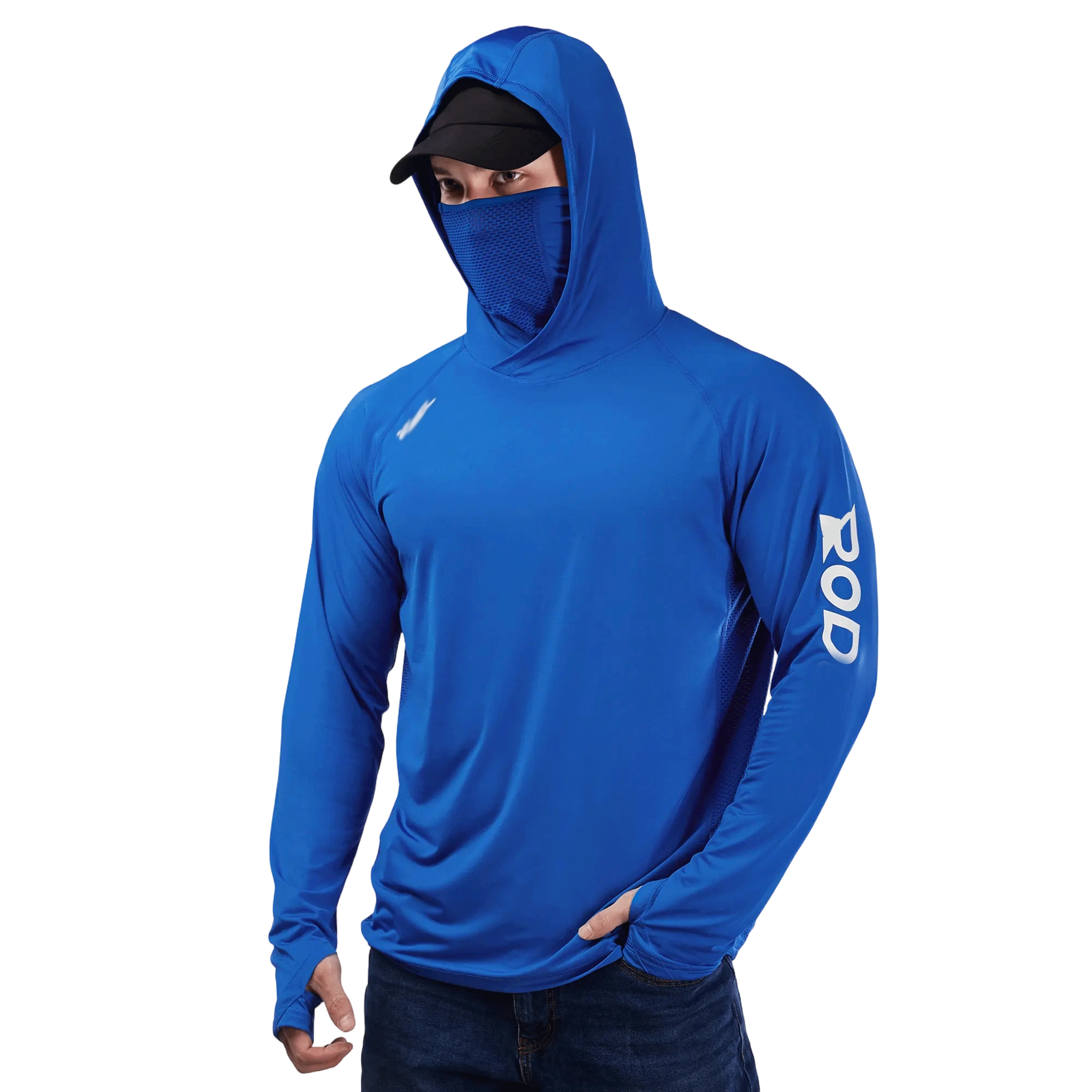 ☀️☀️Men’s UPF 100 Sun Protection Hoodie with UV Detection