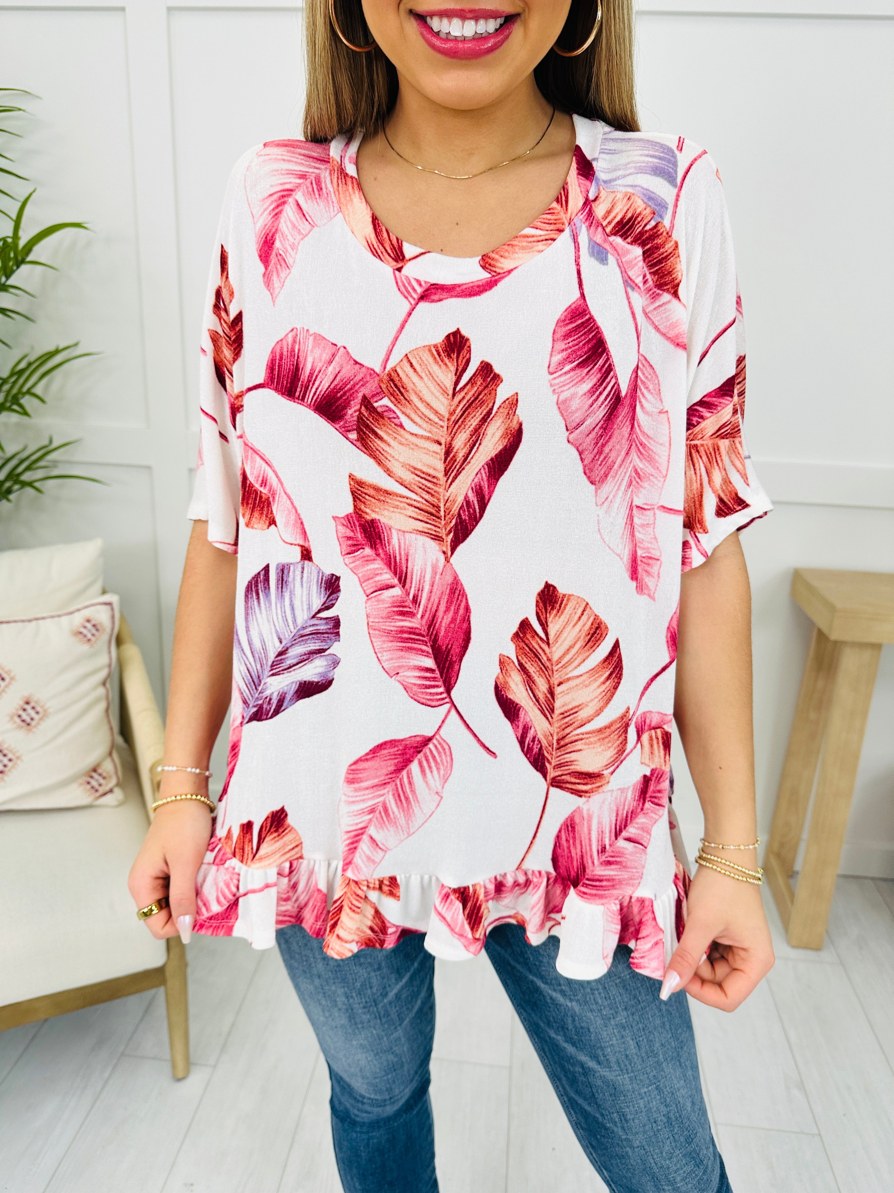 Drifting Petals Top