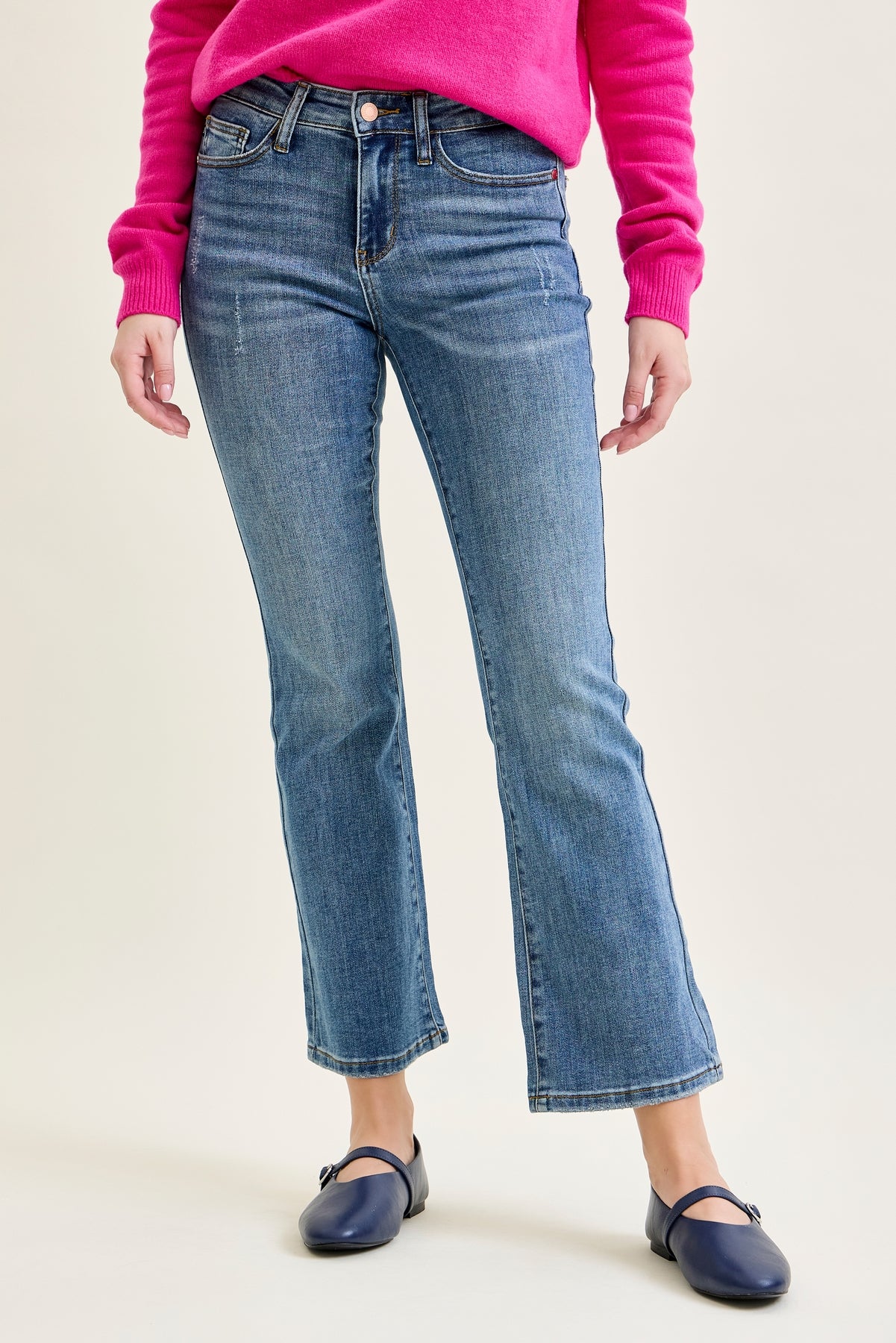 Daisy Medium Wash Premium Bootcut (Petite)