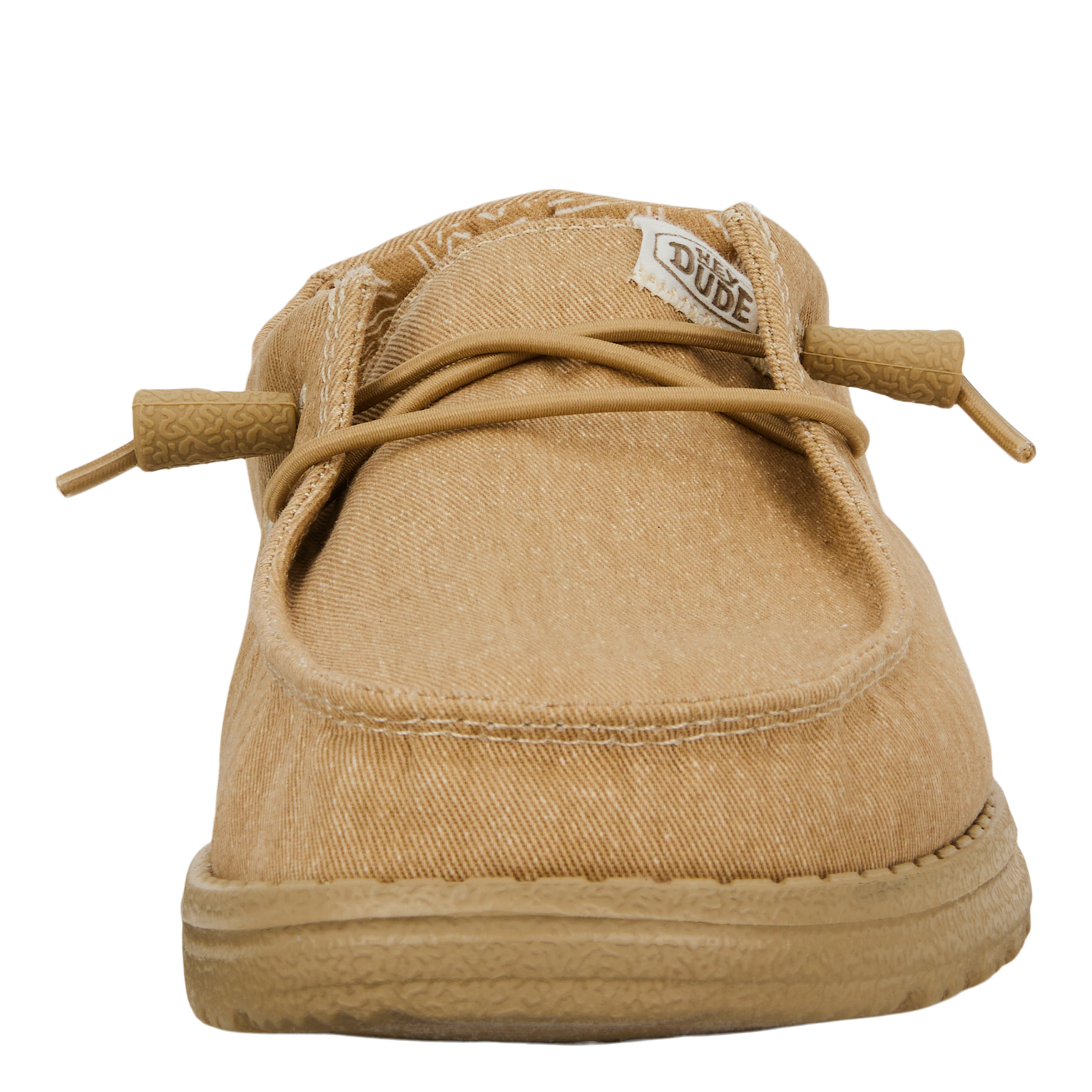 Wendy Stretch Canvas - Tan/Tan