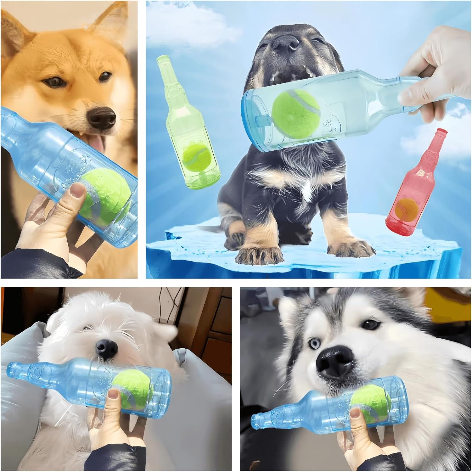 Bottle Chew Toys for Dogs