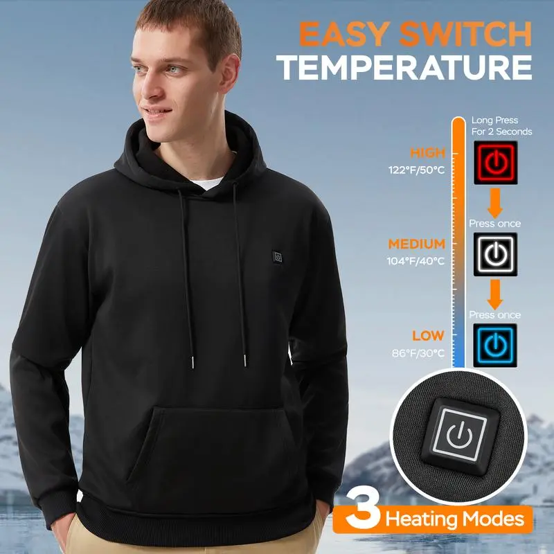Heated Hoodie for Men