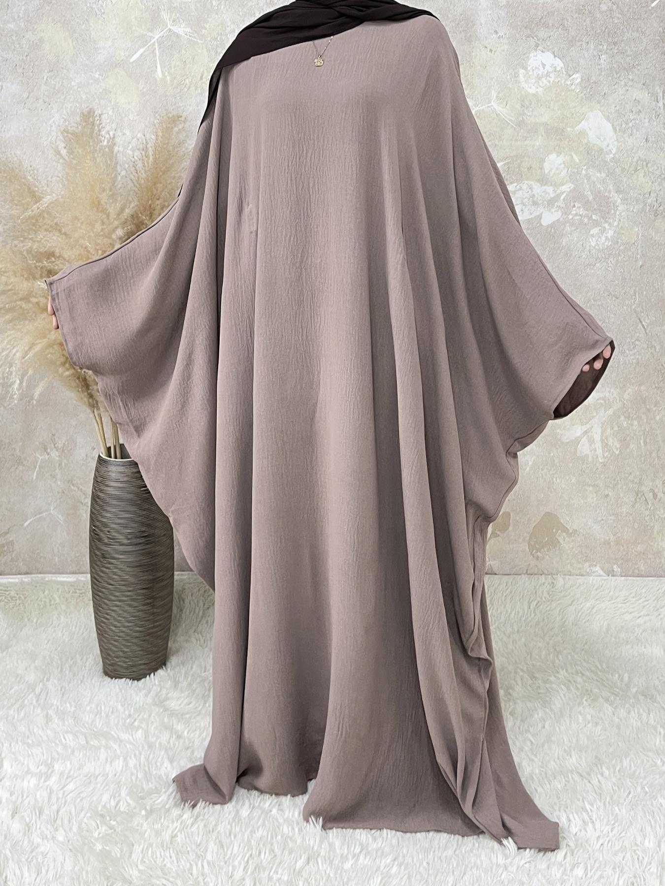 Elegant Modest Maxi Abaya Dress – Loose Fit, Long Sleeve, Everyday Comfort