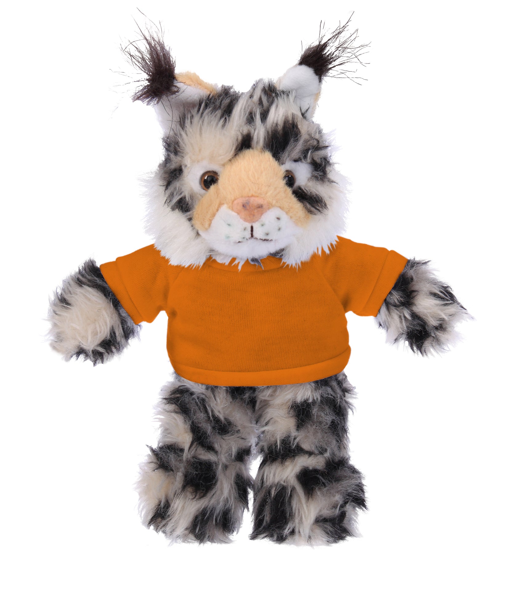 Floppy Wild Cat with Tee 8inch